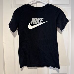 Nike Kids Black Logo Tee